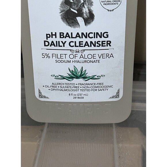 NEW THAYERS pH Balancing Daily Cleanser Face Wash w/Aloe Vera Natural 8 Fl Oz - Picture 2 of 5